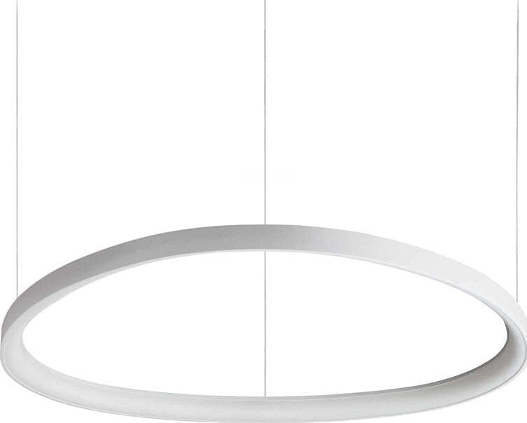 Sospensione-Moderna-Gemini-Metallo-Bianco-Led-60W-3000K-Luce-Calda