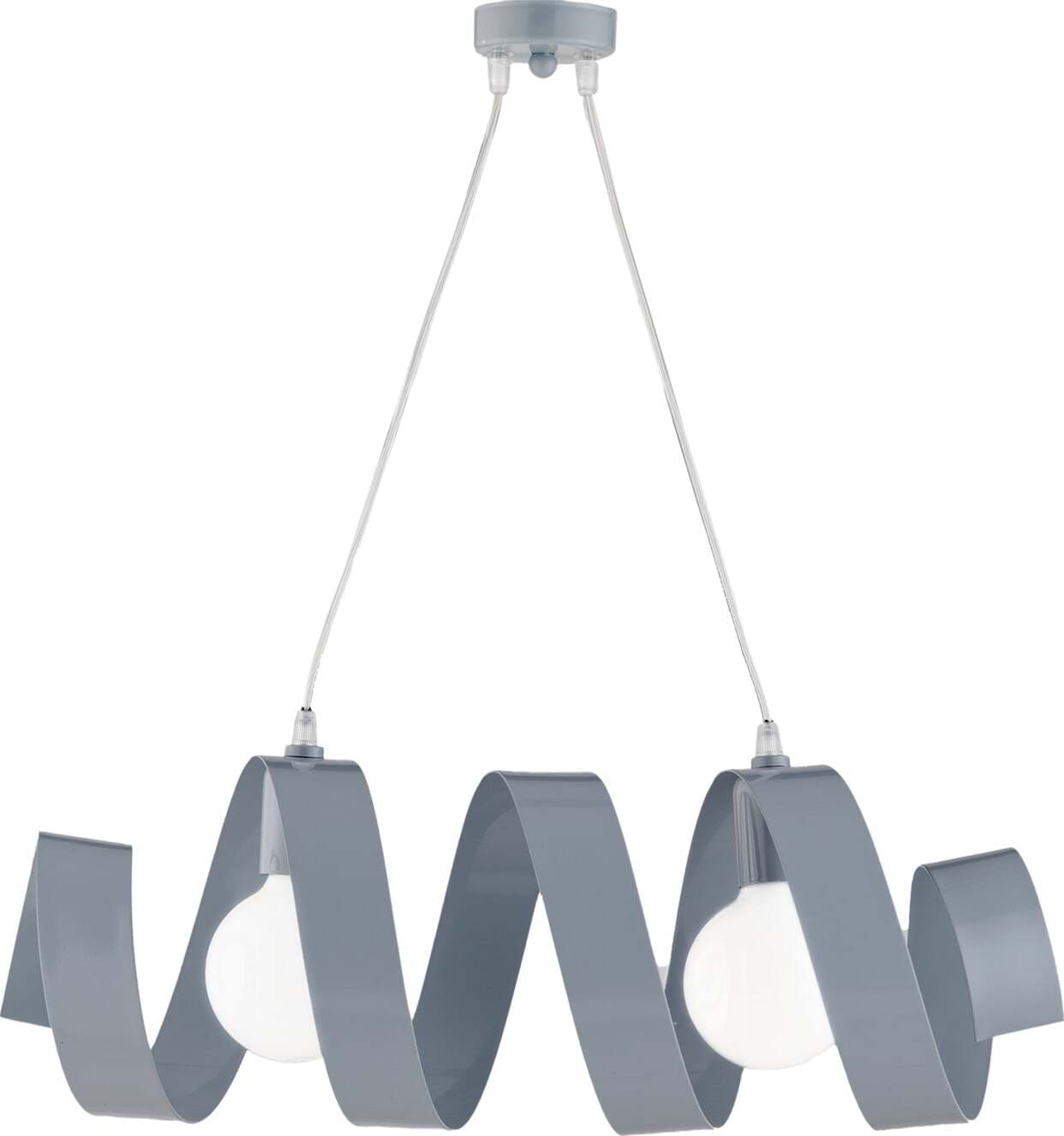 Sospensione-Moderna-Helix-2-Luci-In-Ferro-Laccato-Grigio