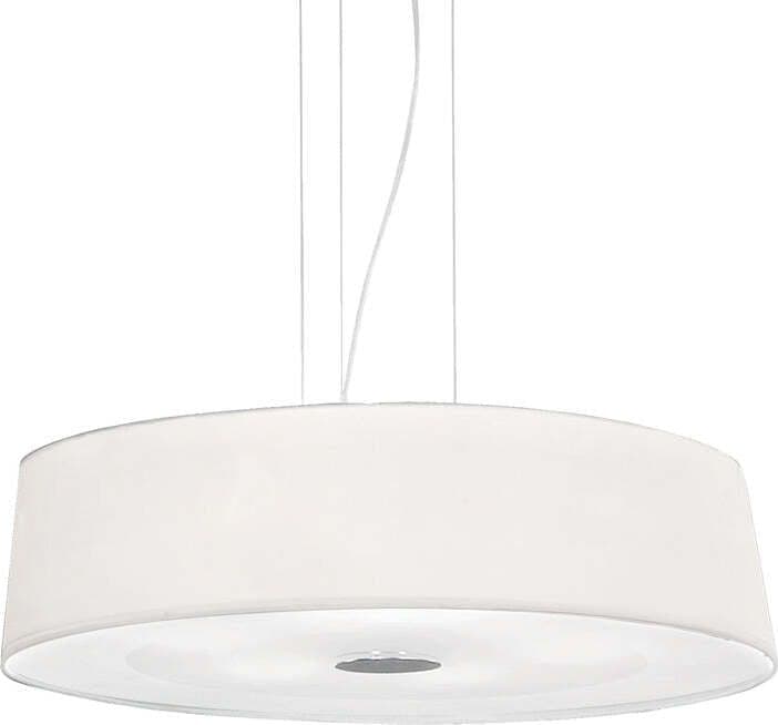 Sospensione-Moderna-Hilton-Metallo-Bianco-6-Luci-E27