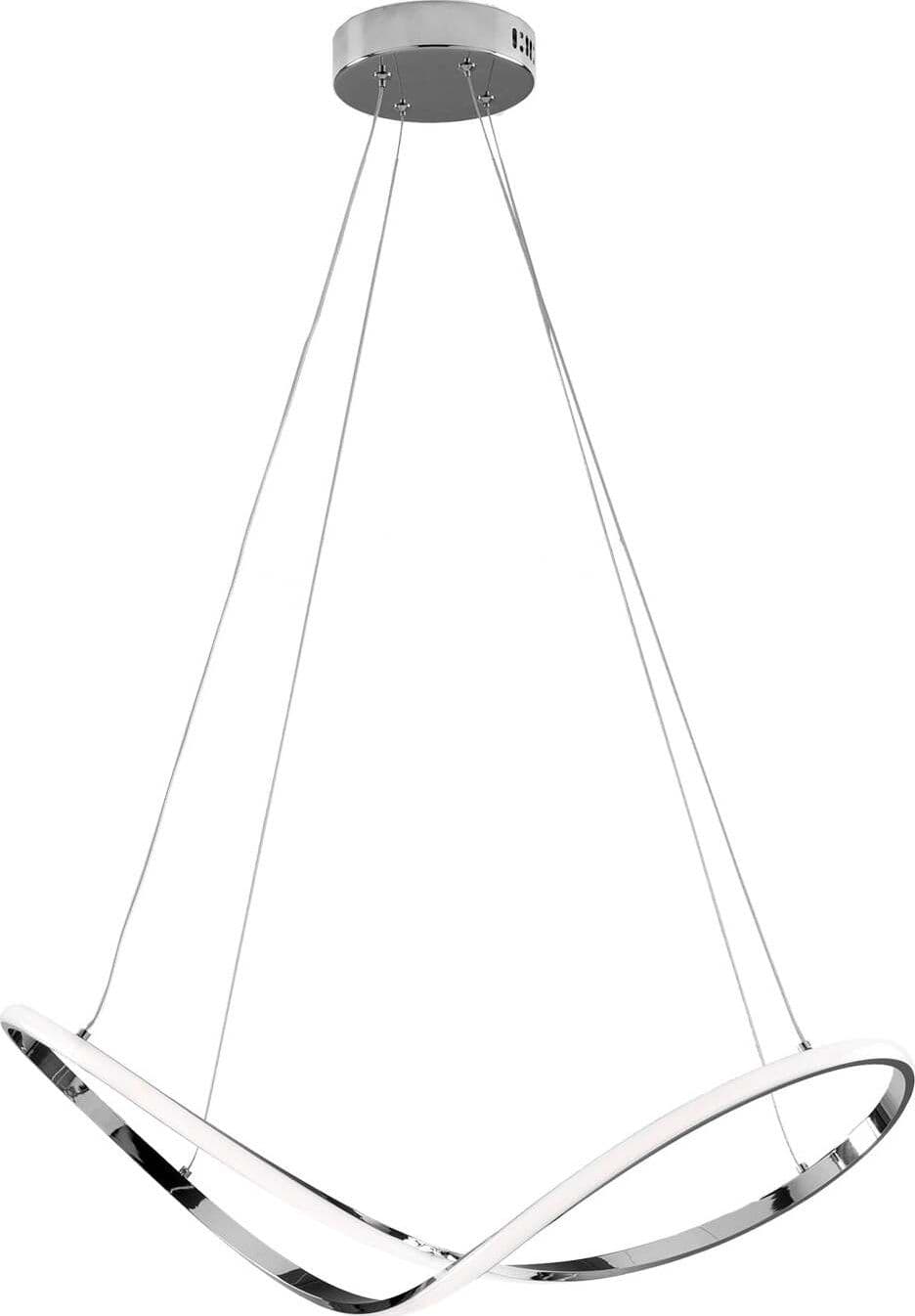 Sospensione-Moderna-Infinity-Luce-Led-Integrata-Metallo-E-Alluminio-Cromo
