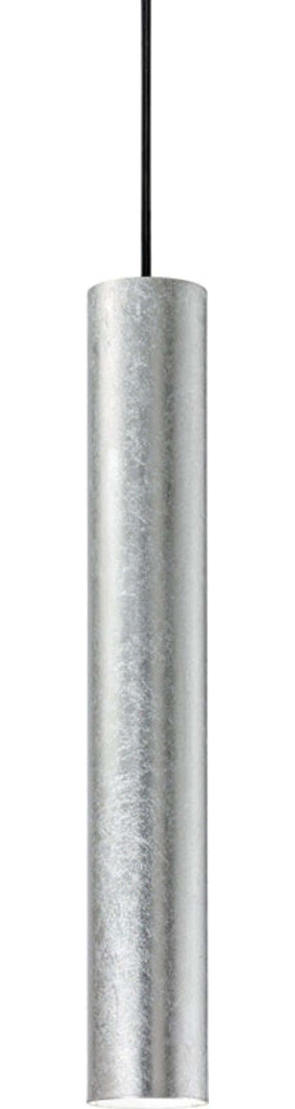 Sospensione-Moderna-Look-Metallo-Argento-1-Luce-7W-3000K-Luce-Calda-D6Cm