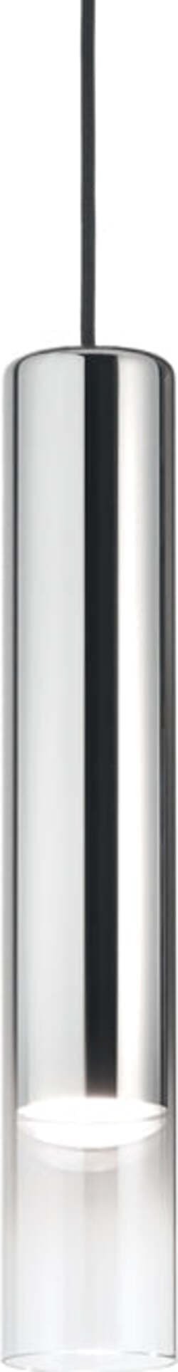 Sospensione-Moderna-Look-Vetro-Trasparente-1-Luce-Gu10-7W-3000K-Luce-Calda