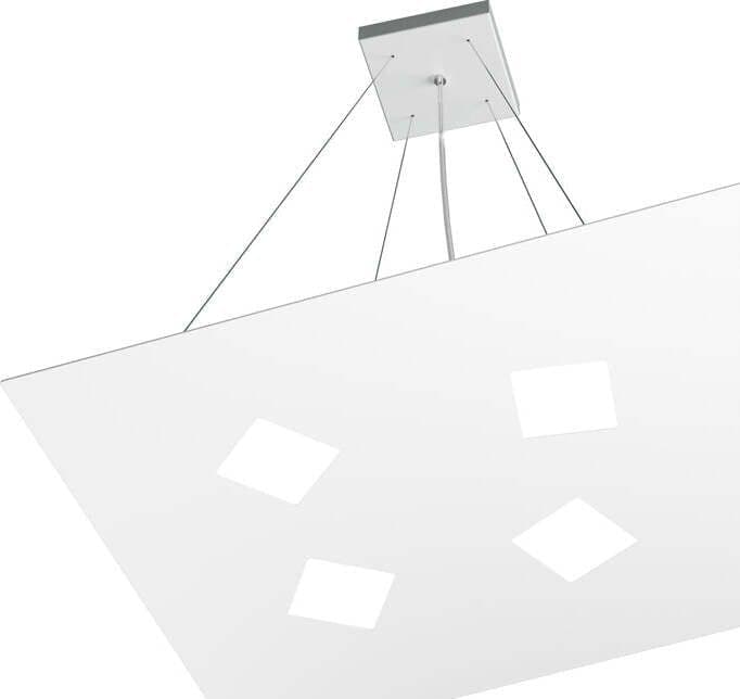 Sospensione-Moderna-Note-Metallo-Bianco-4-Luci-Gx53