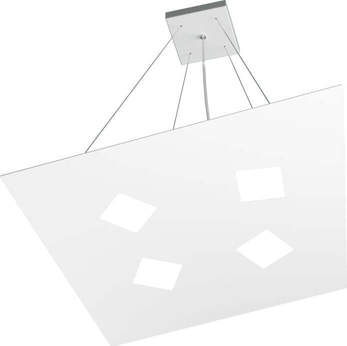 Sospensione-Moderna-Note-Metallo-Bianco-4-Luci-Gx53