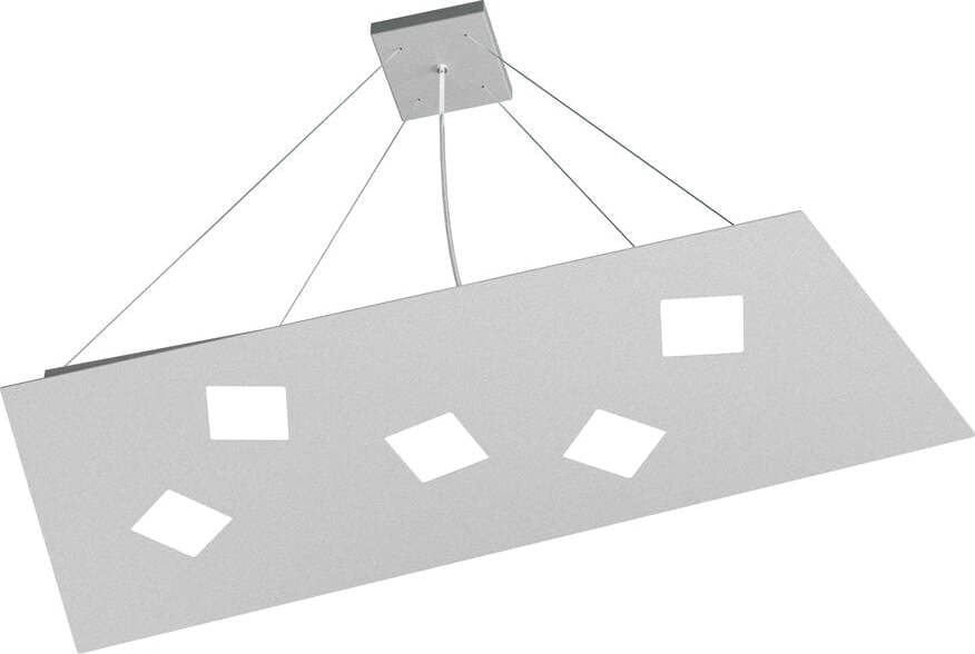 Sospensione-Moderna-Note-Metallo-Grigio-5-Luci-Gx53