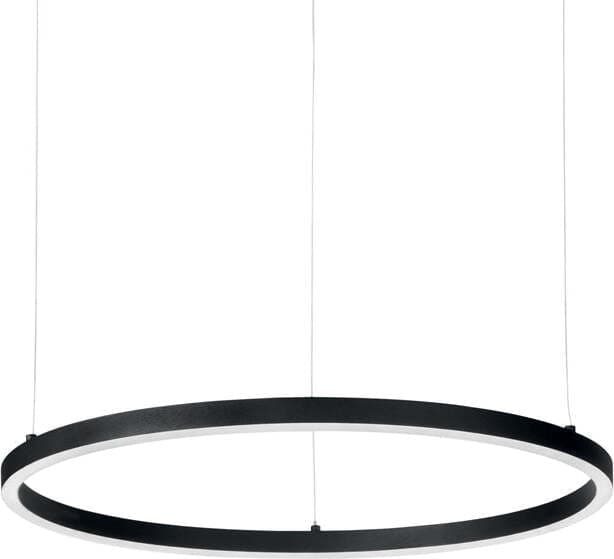 Sospensione-Moderna-Oracle-Alluminio-Materie-Plastiche-Nero-Led-32W-3000K