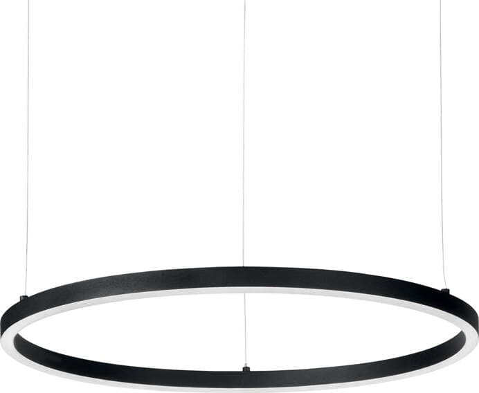 Sospensione-Moderna-Oracle-Alluminio-Materie-Plastiche-Nero-Led-38W-3000K