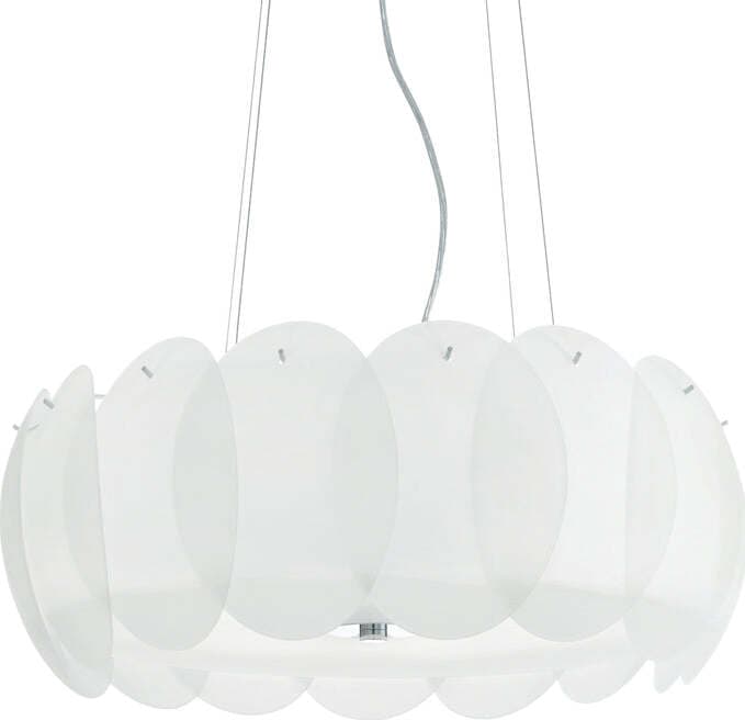 Sospensione-Moderna-Ovalino-Vetro-Bianco-8-Luci-E27