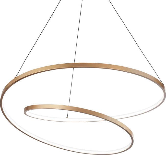 Sospensione-Moderna-Oz-Metallo-Ottone-Led-48W-3000K-Luce-Calda-D60Cm-On-Off