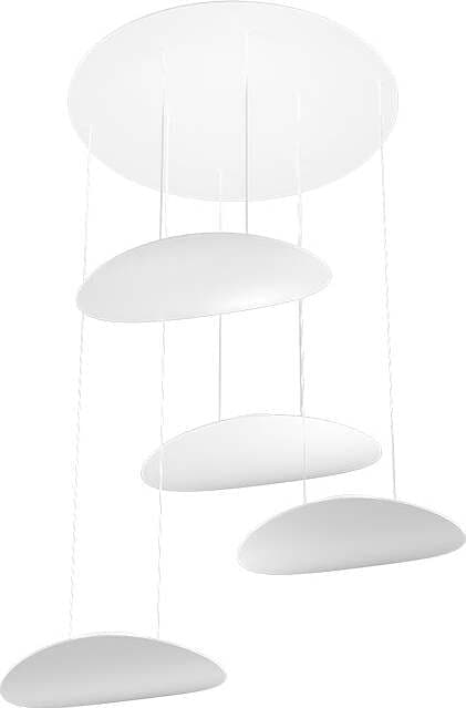 Sospensione-Moderna-Planet-Metallo-Bianco-4-Luci-Gx53