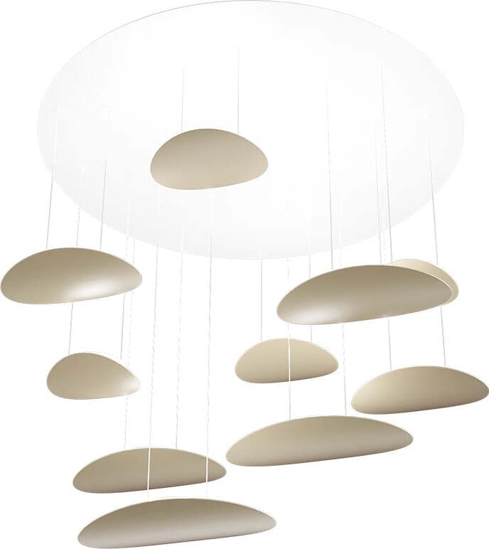 Sospensione-Moderna-Planet-Metallo-Sabbia-Bianco-10-Luci-Gx53