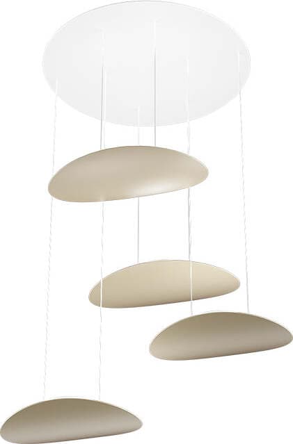 Sospensione-Moderna-Planet-Metallo-Sabbia-Bianco-4-Luci-Gx53