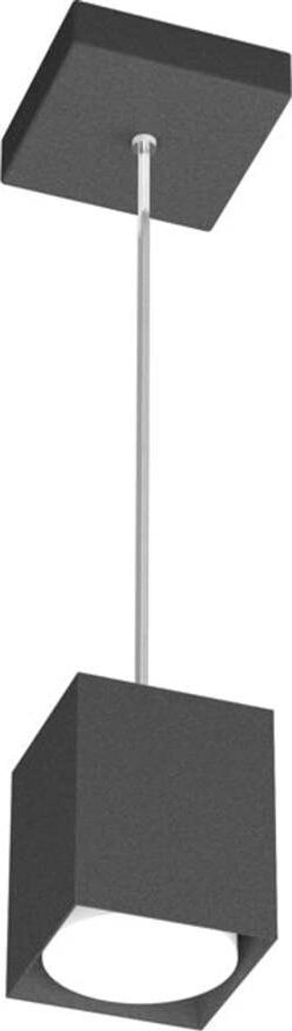 Sospensione-Moderna-Plate-Metallo-Grigio-Antracite-1-Luce-Gx53-10Cm