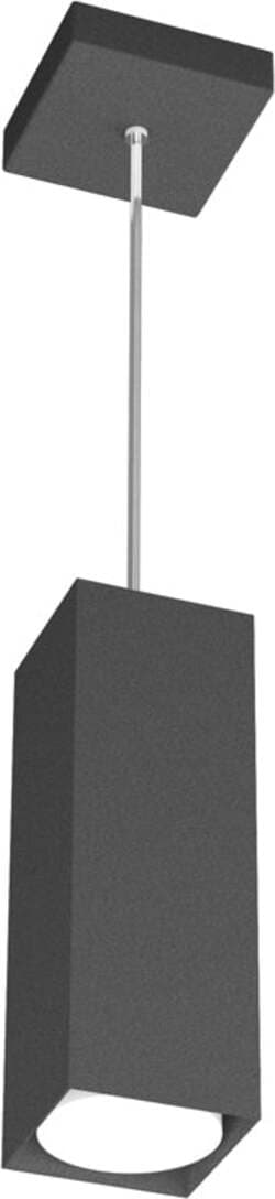 Sospensione-Moderna-Plate-Metallo-Grigio-Antracite-1-Luce-Gx53-25Cm
