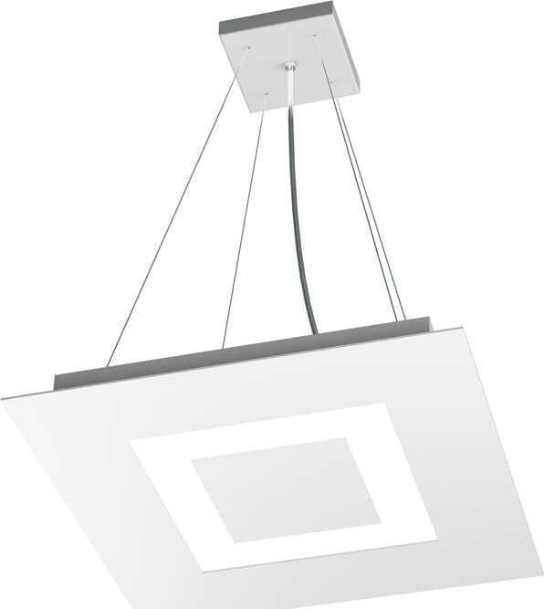 Sospensione-Moderna-Quadrata-Carpet-Metallo-Bianco-4-Luci-2G11-39Cm