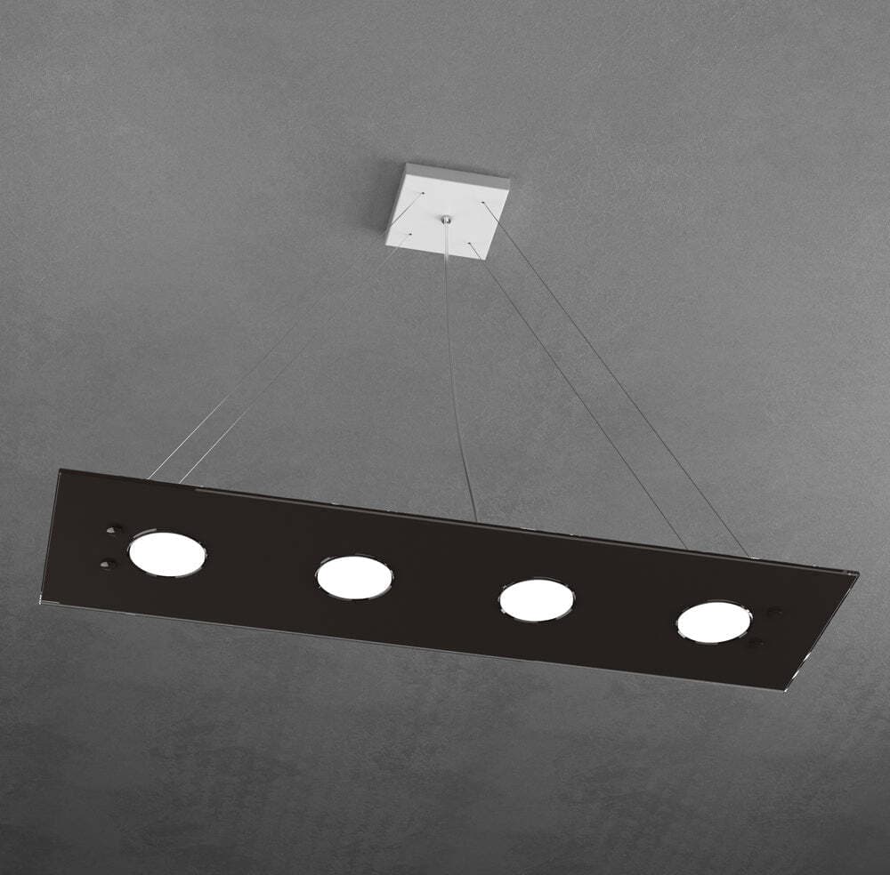 Sospensione-Moderna-Rettangolare-Path-Vetro-Marrone-4-Luci-Gx53