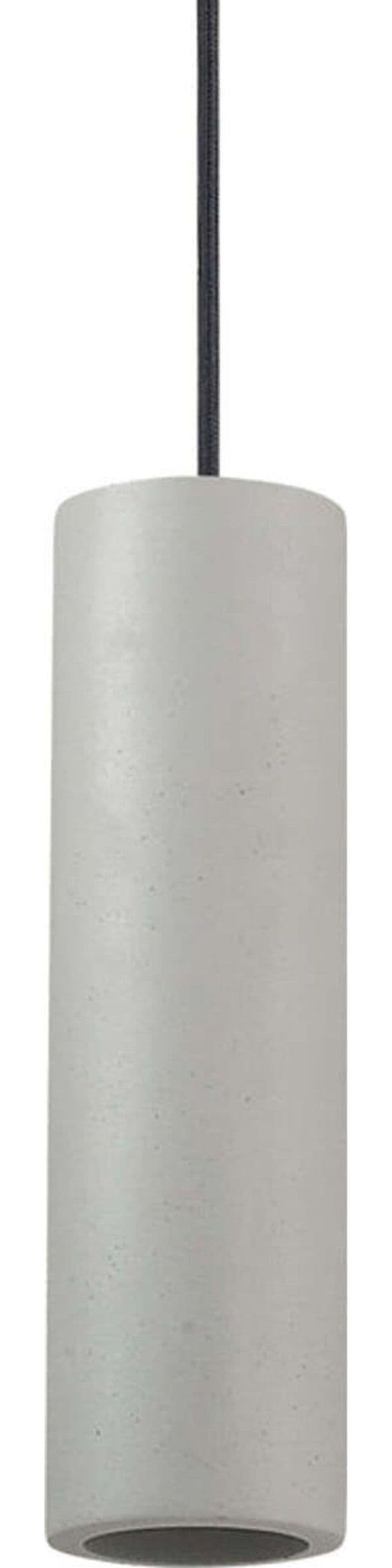 Sospensione-Moderna-Round-Oak-Metallo-Cemento-Grigio-1-Luce