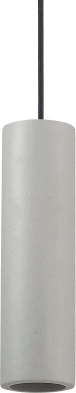 Sospensione-Moderna-Round-Oak-Metallo-Cemento-Grigio-1-Luce