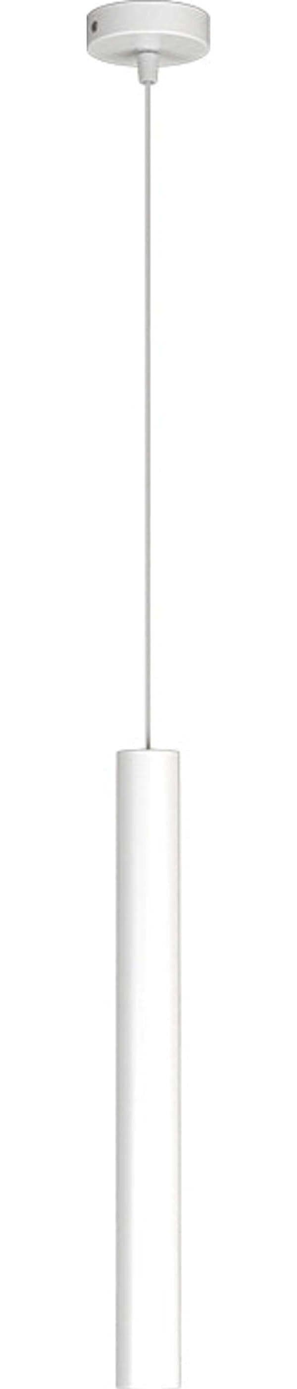 Sospensione-Moderna-Round-Tube-Metallo-Bianco-1-Luce-Gu10