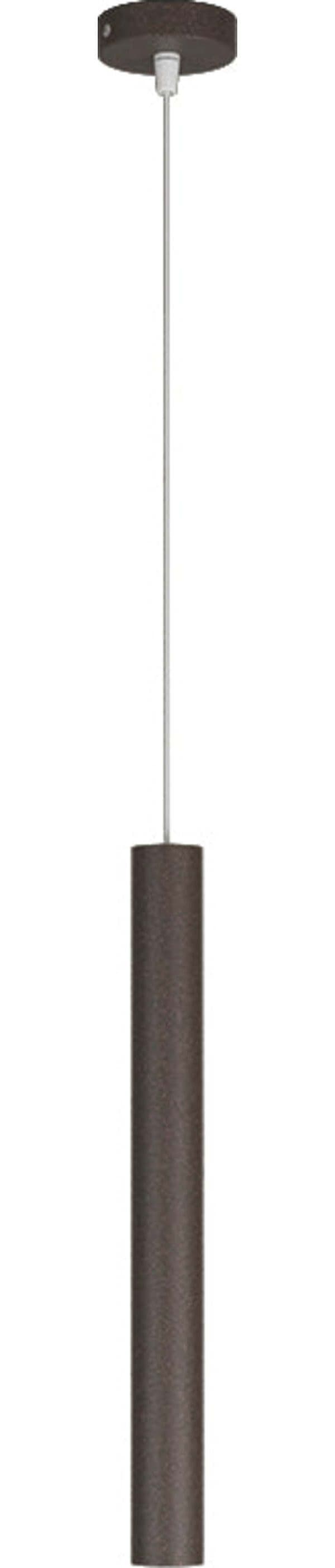 Sospensione-Moderna-Round-Tube-Metallo-Marrone-1-Luce-Gu10