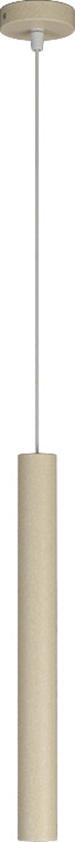 Sospensione-Moderna-Round-Tube-Metallo-Sabbia-1-Luce-Gu10