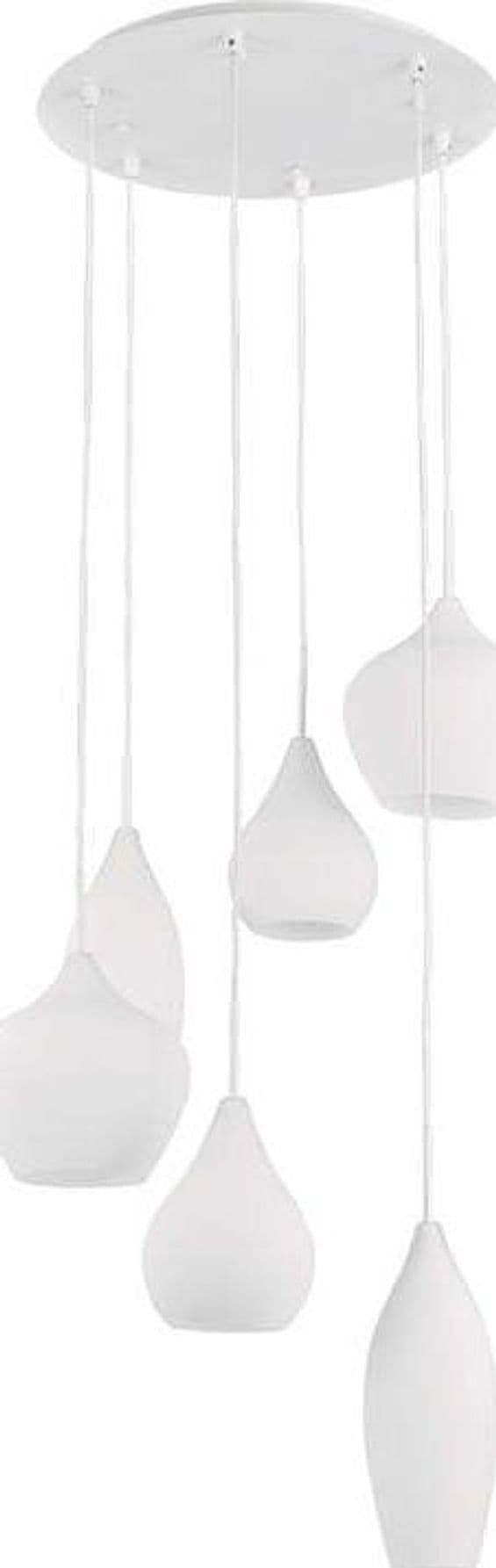 Sospensione-Moderna-Soft-Metallo-Bianco-6-Luci-E14