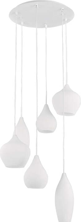Sospensione-Moderna-Soft-Metallo-Bianco-6-Luci-E14