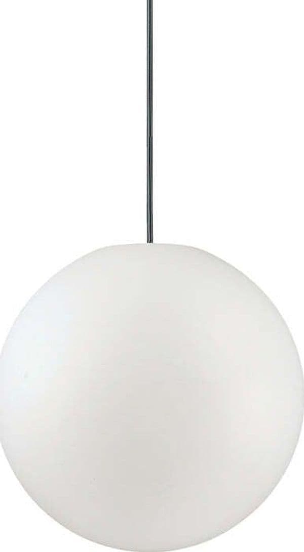 Sospensione-Moderna-Sole-Alluminio-Bianco-1-Luce-E27-D30Cm