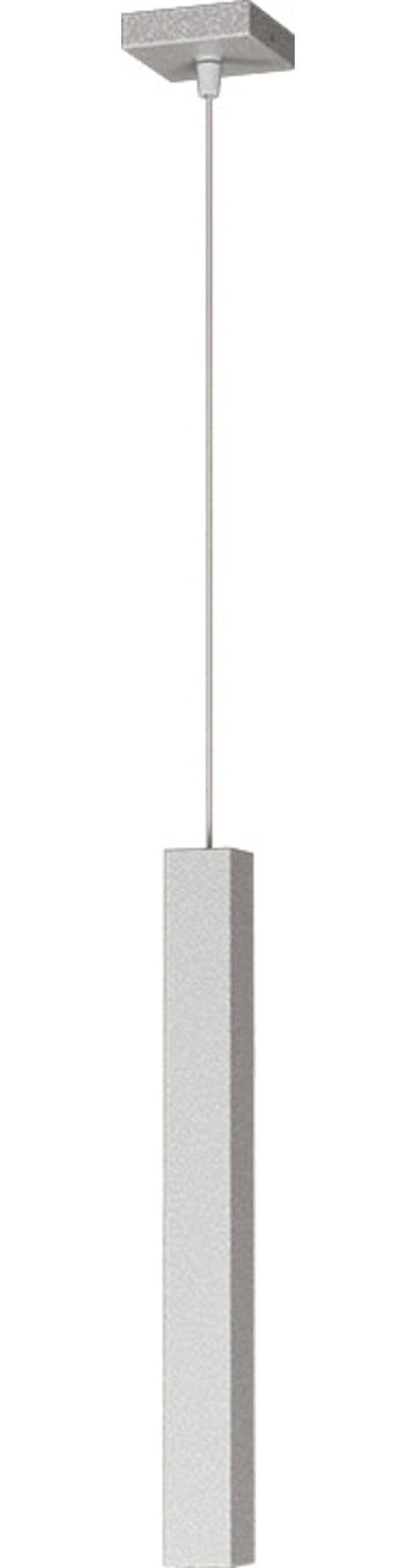 Sospensione-Moderna-Square-Tube-Metallo-Grigio-1-Luce-Gu10