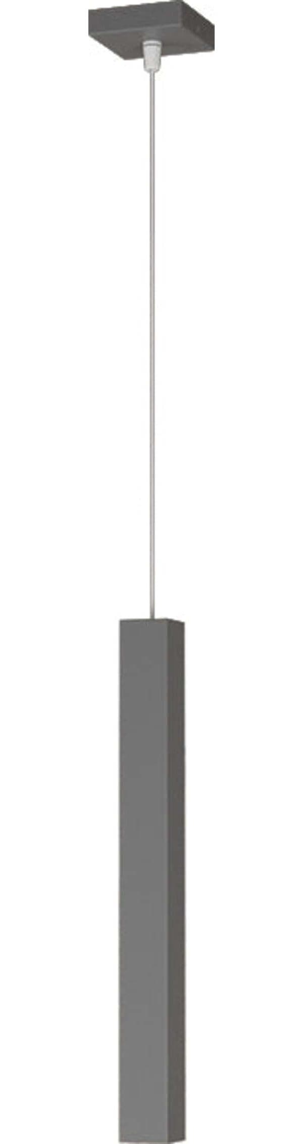 Sospensione-Moderna-Square-Tube-Metallo-Grigio-Antracite-1-Luce-Gu10