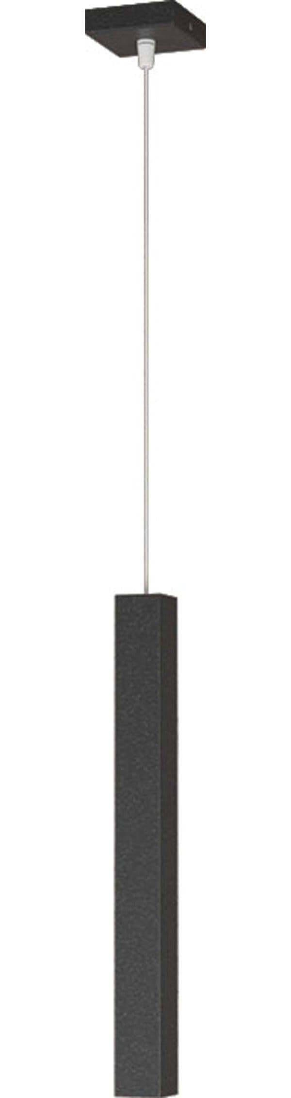 Sospensione-Moderna-Square-Tube-Metallo-Nero-1-Luce-Gu10