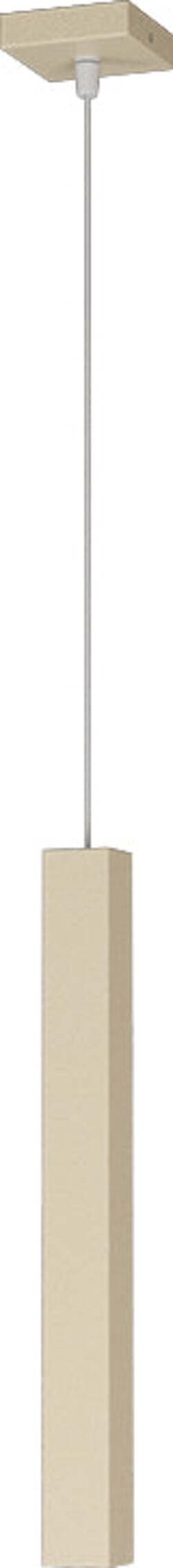 Sospensione-Moderna-Square-Tube-Metallo-Sabbia-1-Luce-Gu10