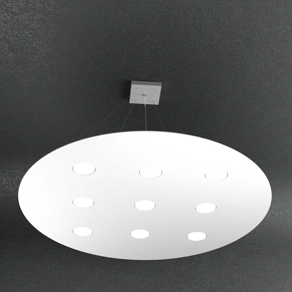 Sospensione-Moderna-Tonda-Cloud-Metallo-Bianco-9-Luci-Gx53