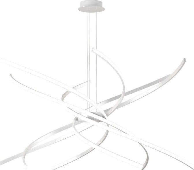 Sospensione-Moderna-Tornado-Alluminio-Bianco-Led-88W-D.100Cm-Luce-Naturale