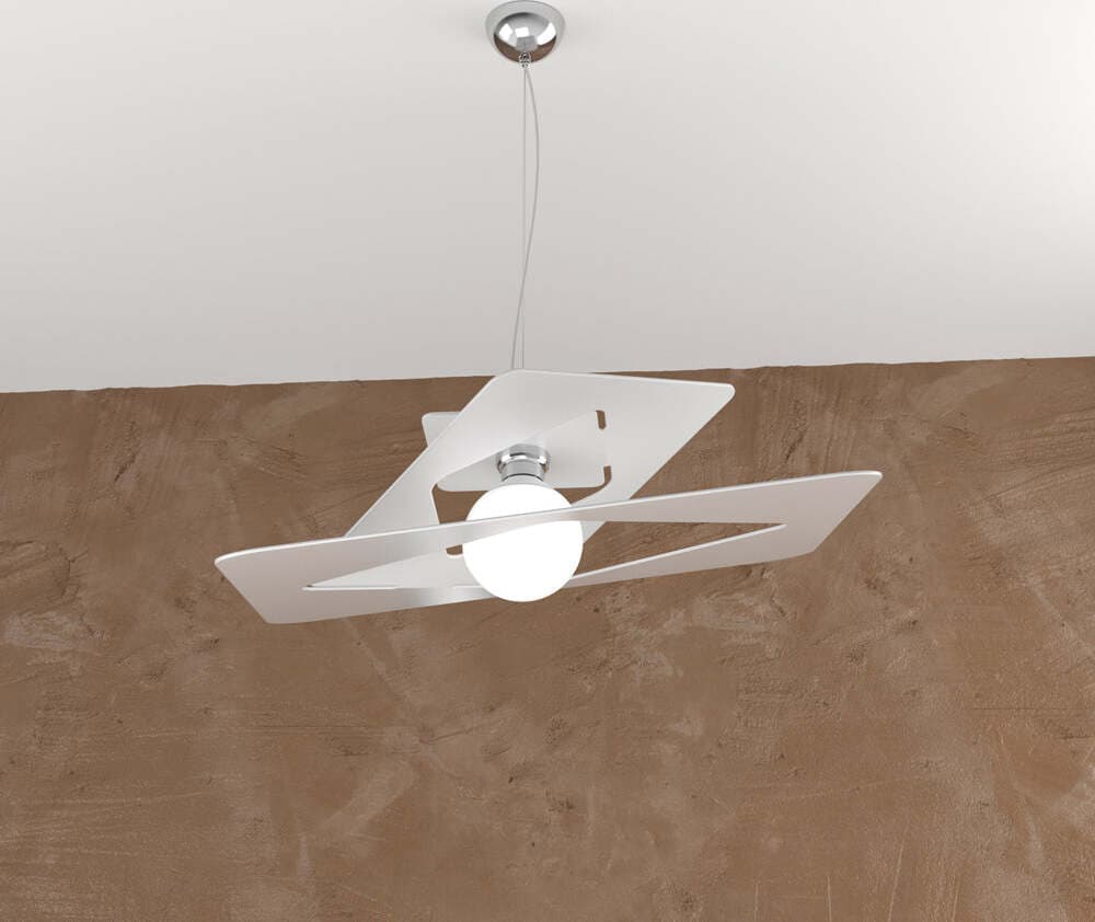 Sospensione-Moderna-Wacky-Metallo-Bianco-1-Luce-E27-60Cm