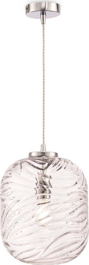Sospensione-Ovale-Moderna-1-Luce-Vetro-Trasparente-Dunas