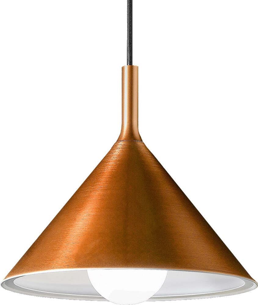 Sospensione-rame-Gea-Luce-BARBIE-SP-E27-LED-alluminio-lampada-soffitto-classica-rustica