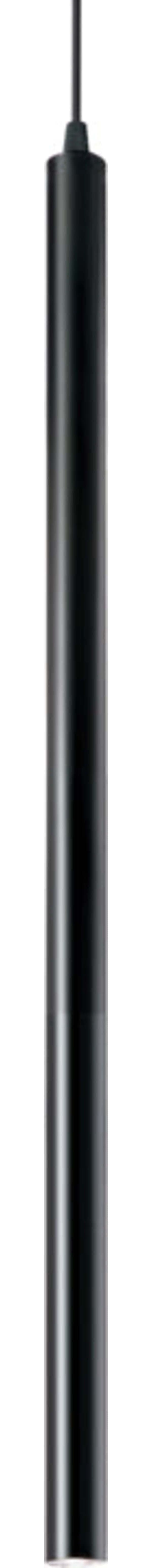 Sospensione-Round-Moderna-Ultrathin-Metallo-Nero-Led-11,5W-3000K-D40