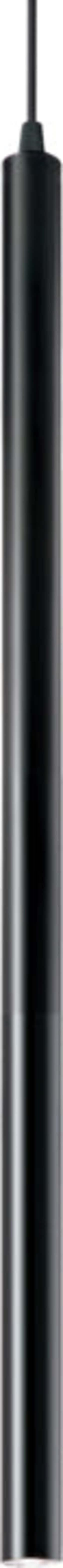 Sospensione-Round-Moderna-Ultrathin-Metallo-Nero-Led-11,5W-3000K-D40