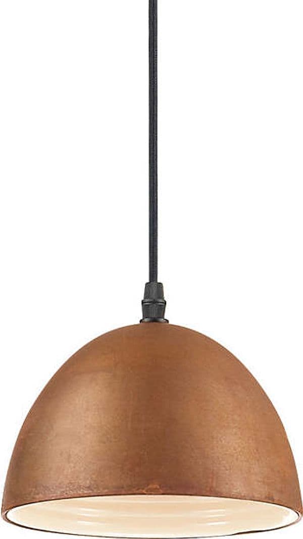 Sospensione-Rustica-Country-Folk-Metallo-Corten-Ruggine-1-Luce-E27-D18Cm