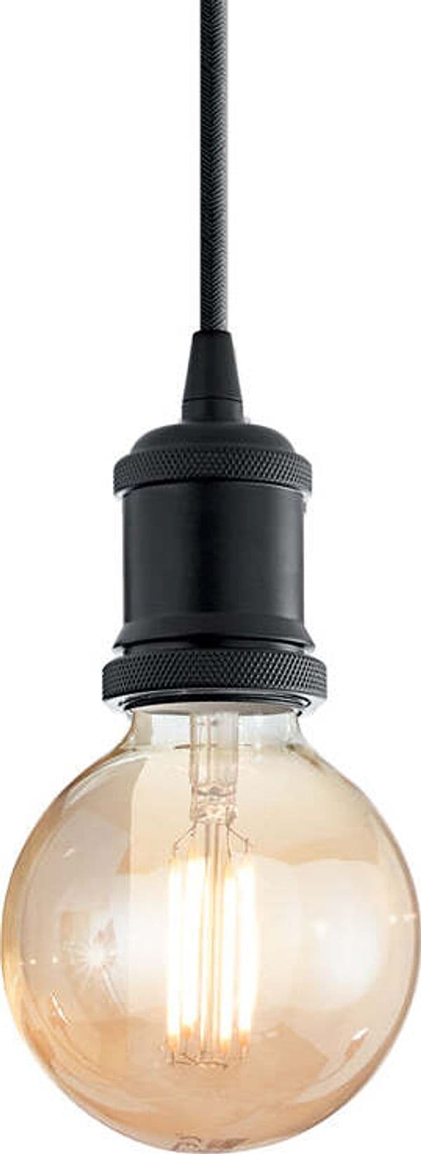 Sospensione-Rustica-Country-Frida-Metallo-Nero-1-Luce-E27