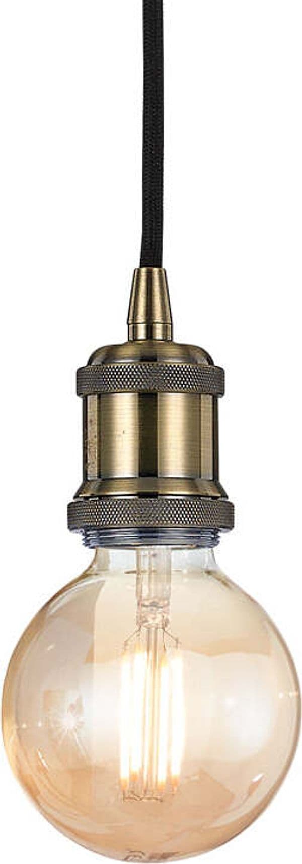 Sospensione-Rustica-Country-Frida-Metallo-Ottone-Brunito-1-Luce-E27