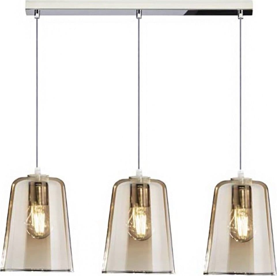 Sospensione-tripla-Top-Light-SHADED-1164CR-S3-R-E27-LED-vetro-colorato-lampada-soffitto-moderna