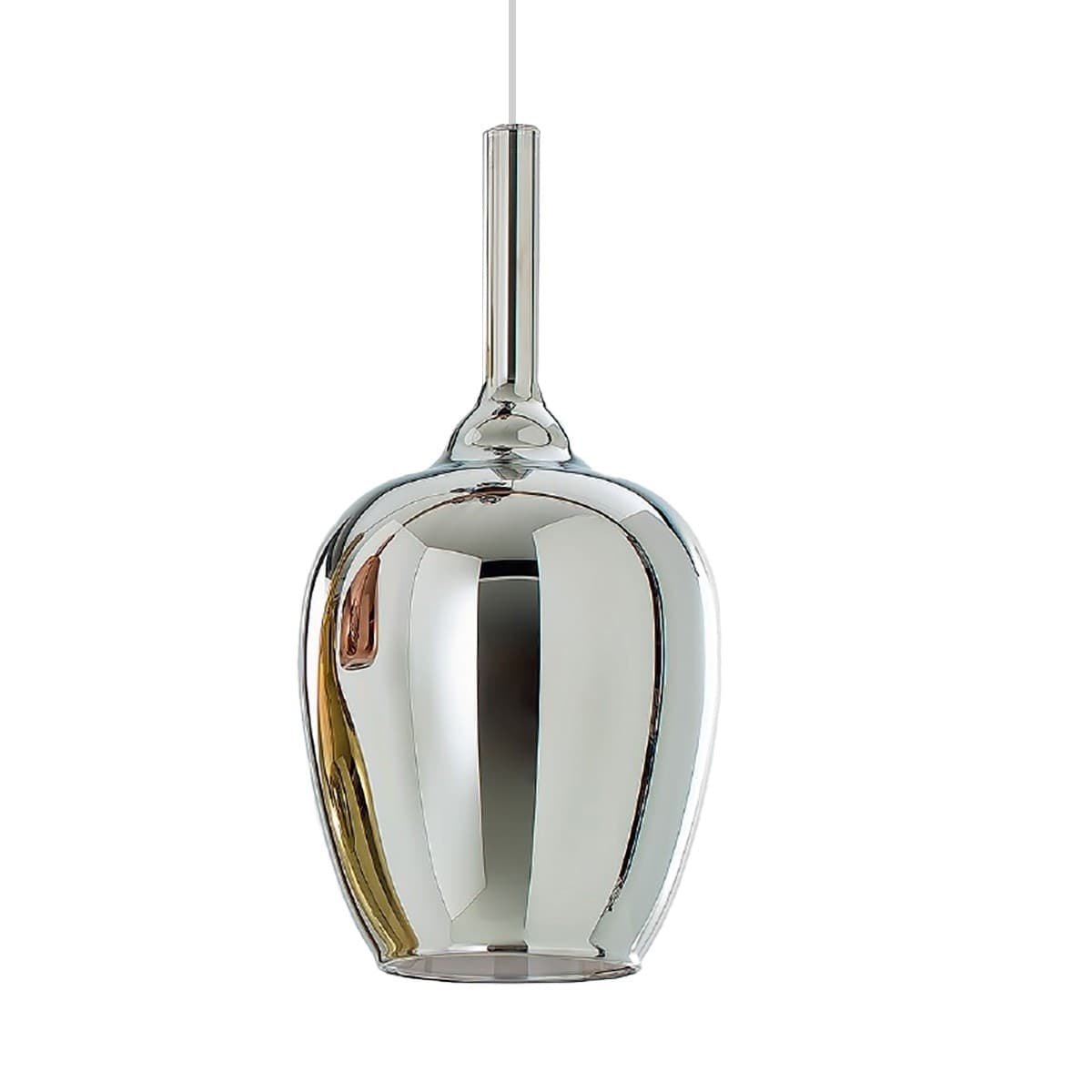 Sospensione-vetro-cromo-Gea-Luce-OFELIA-S10-E27-LED-lampada-soffitto