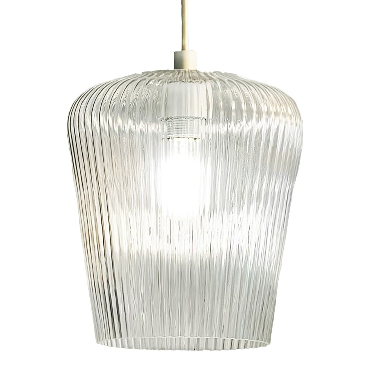 Sospensione-vetro-trasparente-Gea-Luce-NUMA-E27-LED-lampada-soffitto-moderna