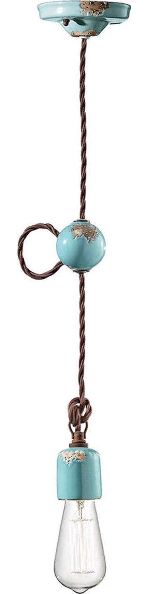 Sospensione-Vintage-Ceramica-Azzurra-1-Luce-E27