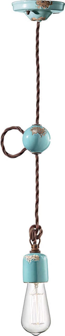 Sospensione-Vintage-Ceramica-Azzurra-1-Luce-E27