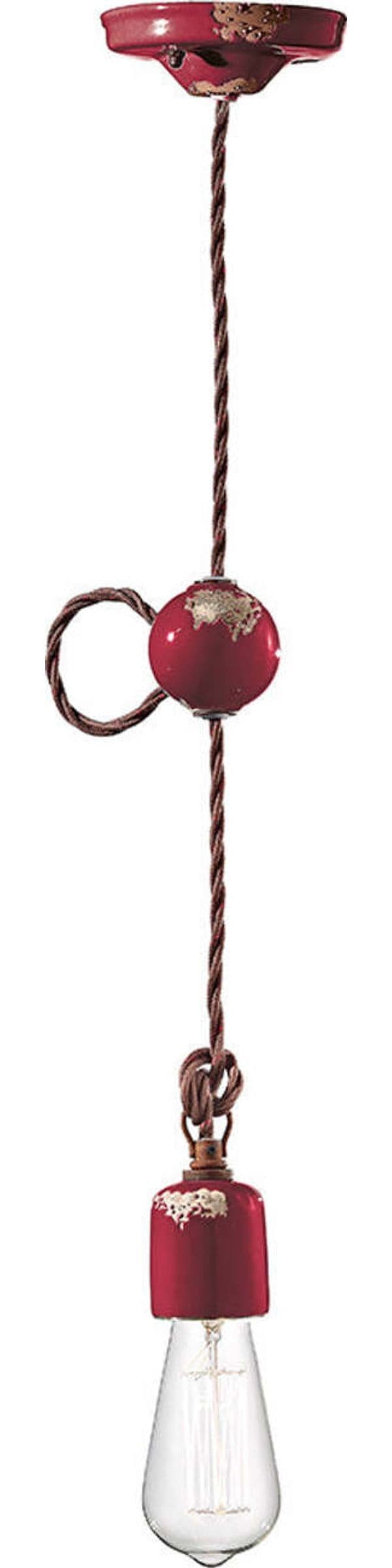 Sospensione-Vintage-Ceramica-Bordeaux-1-Luce-E27