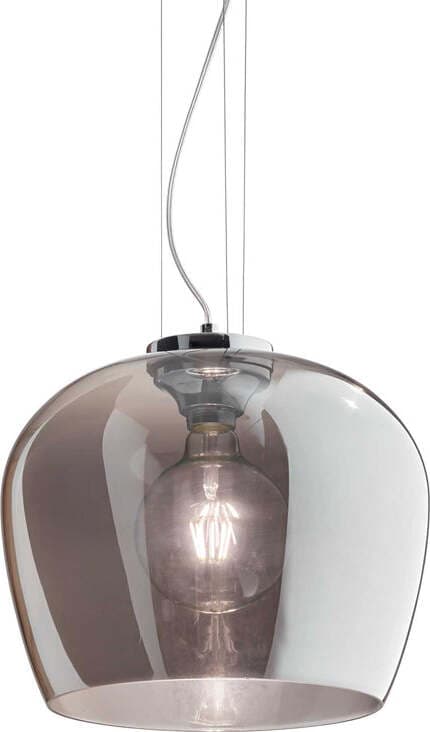 Sospensione-Vintage-Decò-Blossom-Metallo-Fumè-1-Luce-E27