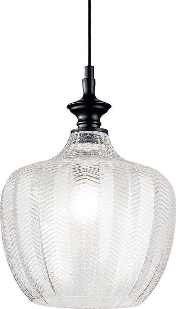 Sospensione-Vintage-Decò-Lord-Metallo-Trasparente-1-Luce-E27